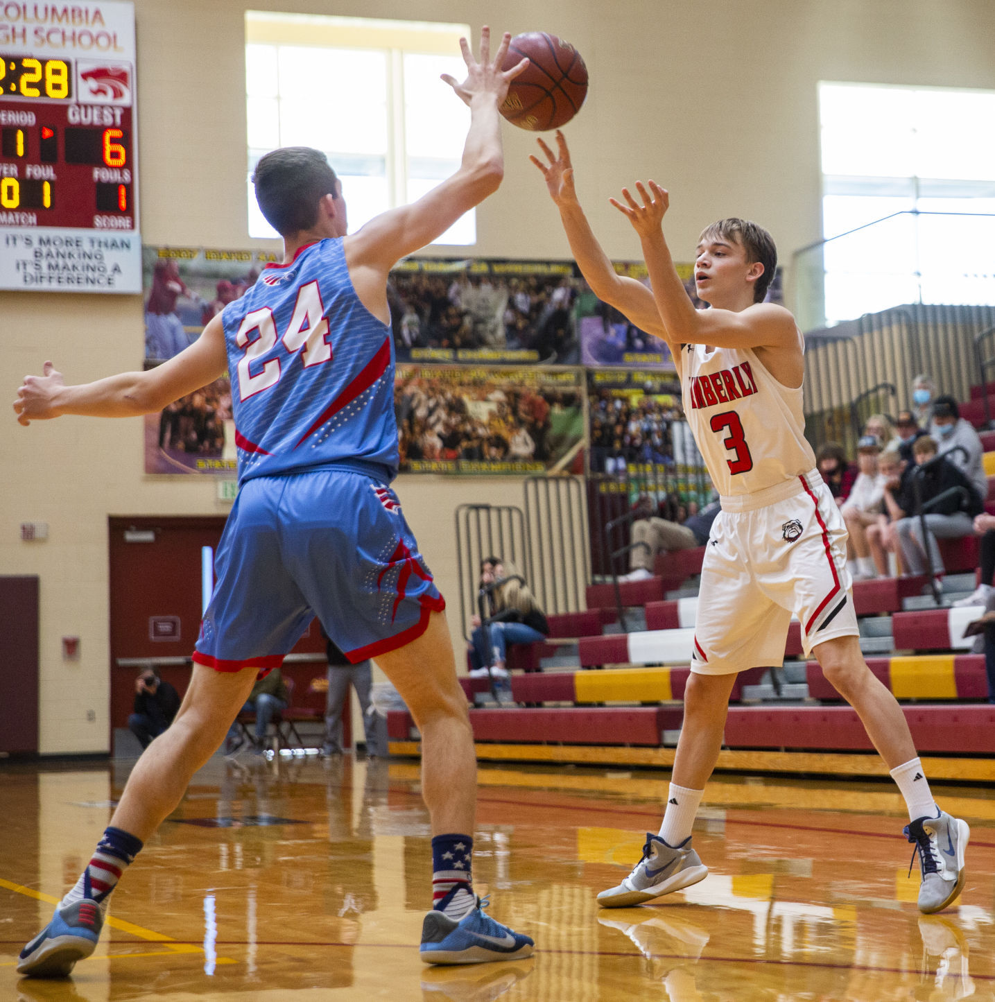 Kimberly falls to Marsh Valley